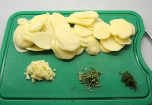 Kremalı patatesin malzemeleri