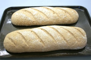 fırında ekmek